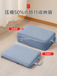 Travel Compression Packing Cubes for Luggage, Clothes, Underwear, and Toiletries