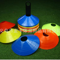 Soccer Training Cones Set with Mesh Bag, Obstacles, and Triangle Cones for Campus Soccer Training