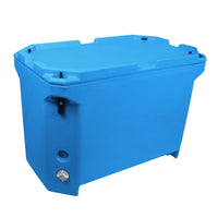 220L Large Insulated Food Cooler Box PE Rotomolded Ice Chest for Fresh Food Storage