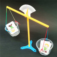 DIY Balance Scale Kit for Kids - Educational Physics Lever Experiment Material for Elementary & Middle School