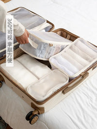 Travel Luggage Organizer Bags for Clothes, Underwear, and Shoes