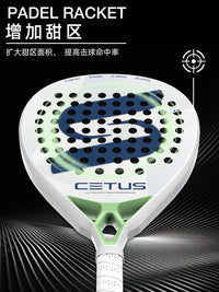 Carbon Fiber Padel Racket for Professional and Recreational Play