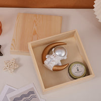 Minimalist Wooden Gift Box with Lid for Wedding Favors and Storage