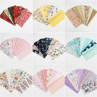 Cotton Patchwork Fabric Bundle for DIY Crafts and Doll Clothes