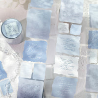 Twilight Synthetic Paper Glitter Die-Cut Washi Tape for DIY Scrapbooking and Decoration