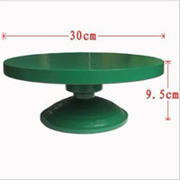 Manual/Electric Pottery Wheel Turntable for Sculpture Clay Modeling and Crafting