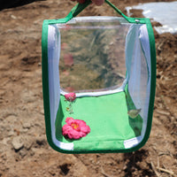 Portable Butterfly Habitat Cage for Insect Observation and Metamorphosis
