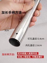 Stainless Steel Hand Rake for Gardening and Clam Digging, 3-7 Tine Options, Optional Handle