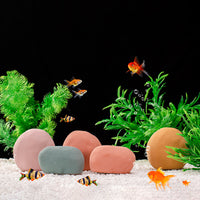 Ceramic Colorful Stone Aquarium Ornaments