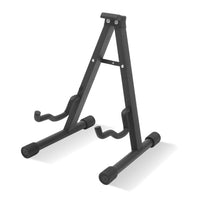 Foldable A-Frame Guitar Stand for Acoustic Electric Bass Guitars, Detachable Portable Instrument Display Rack
