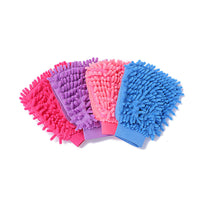 Chenille Car Wash Mitt for Detailing and Cleaning