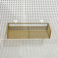 Pegboard Basket Storage Bins and Hooks for Supermarket Shelves and Wall Organizers