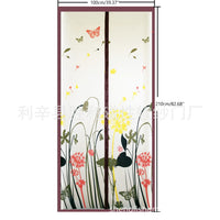 Magnetic Thermal Insulated Door Curtain for Air Conditioning and Dust Protection