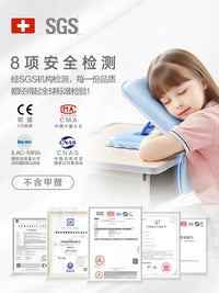 Cat Prince Ergonomic Nap Pillow for Students, Adjustable Height Desk Sleeping Pillow with Chest Pad
