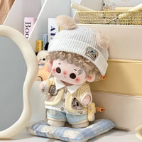 20cm Cotton Doll Outfit Cute Chef Dog Style Clothes for Plush Toys