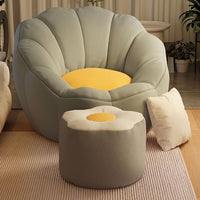 Lazy Sofa Cover, Old Clothes Filling Bean Bag Cover, Washable Fabric Cover, Removable and Washable