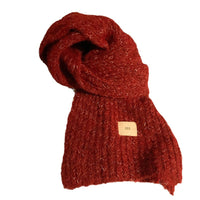 2024 New Wool Blend Knitted Scarf for Women, Thickened Warm Winter Neck Warmer