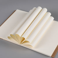 Vintage Kraft Paper Sketchbook A5 Thickened Blank Notebook for Drawing and Business