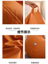 Waterproof Fabric Single Lazy Sofa Bean Bag Tatami for Balcony Bedroom Office