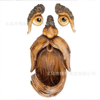 Tree Monster Resin Bird Feeder Outdoor Hanging Decoration