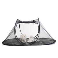 Portable Pet Tent Dog Crate Foldable Cat Dog Tent Travel Outdoor Cage