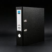 A4 Lever Arch File Folder, Large Capacity, Removable, 2-Hole Punch, Office Document Organizer