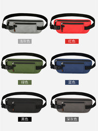 RFID Blocking Waterproof Travel Waist Bag for Phone, Passport & Documents