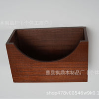Wooden Vintage Entryway Hat Rack Baseball Cap Organizer Display Box