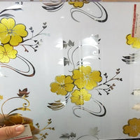 Craft Ice Flower Pattern Glass Sheet for Decorative Applications