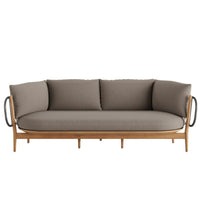 Nordic Outdoor Rattan Sofa Set for Patio Garden Balcony Villa Hotel