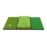 2-in-1/3-in-1 Golf Hitting Mat Portable Indoor Outdoor Practice Mat Foldable Golf Mat