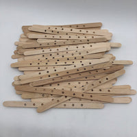 Wooden Candle Wick Centering Device for DIY Candle Making, Multi-Hole Wick Holder