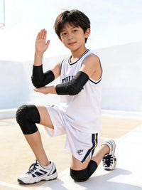 Kids & Adult Anti-Collision Honeycomb Sports Knee Pads for Basketball Soccer