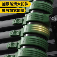 Magdoli Telescopic Aluminum Ladder, Multi-functional Folding Ladder for Home and Outdoor Use
