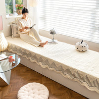 Luxury Anti-Scratch Bay Window Cushion, Machine Washable, Non-Slip, All-Season