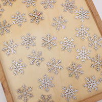 Glitter Snowflake Confetti for Christmas Party Decorations