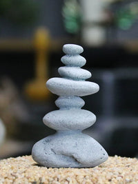 Miniature Artificial Mountain Rockery Ornament for Bonsai and Micro Landscapes