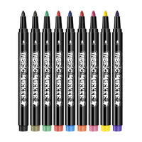 Washable Fabric Markers for T-Shirts and Clothes, Non-Fading Textile Art Pens