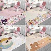 Kids Room Chair Mat Non-Slip Area Rug for Study, Bedroom, Living Room, Computer Swivel Chair
