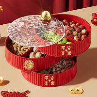 Multi-tier Snack and Candy Organizer for Living Room Coffee Table