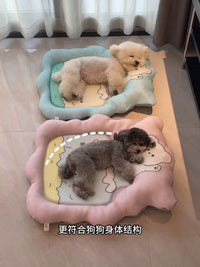Lazy Pets Summer Dog Cat Sofa Bed Washable Pet Mat for All Seasons