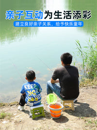 Kids' Portable Telescopic Fishing Rod Set for Beginners - Mini Stream Hand Rod