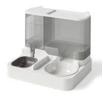 Automatic Pet Feeder and Water Dispenser with Ceramic Bowls for Cats and Small Dogs