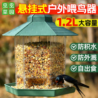 Outdoor Hanging Bird Feeder for Wild Birds