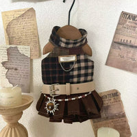 Pet Dog Dress Autumn/Winter Princess Skirt for Small to Medium Dogs