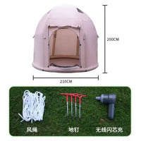 Inflatable Outdoor Camping Tent Automatic Portable All-Weather Shelter for Family Travel