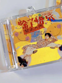 Huang Zihongfan Mini CD Album NFC Keychain for Fan Support and Couples