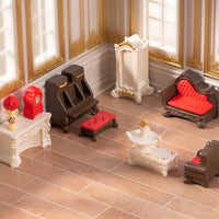 Miniature European Style Dollhouse Furniture and Decor Accessories