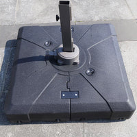 Outdoor Patio Umbrella Base Stand - Water/Sand Filled or Marble
