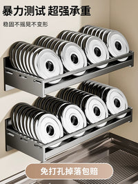 Wall-Mounted Laundry Room Storage Shelf for Washing Machine, Punch-Free Bathroom Organizer